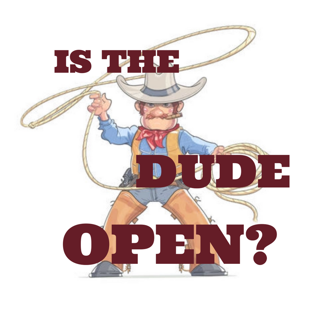 Is the Dude Open