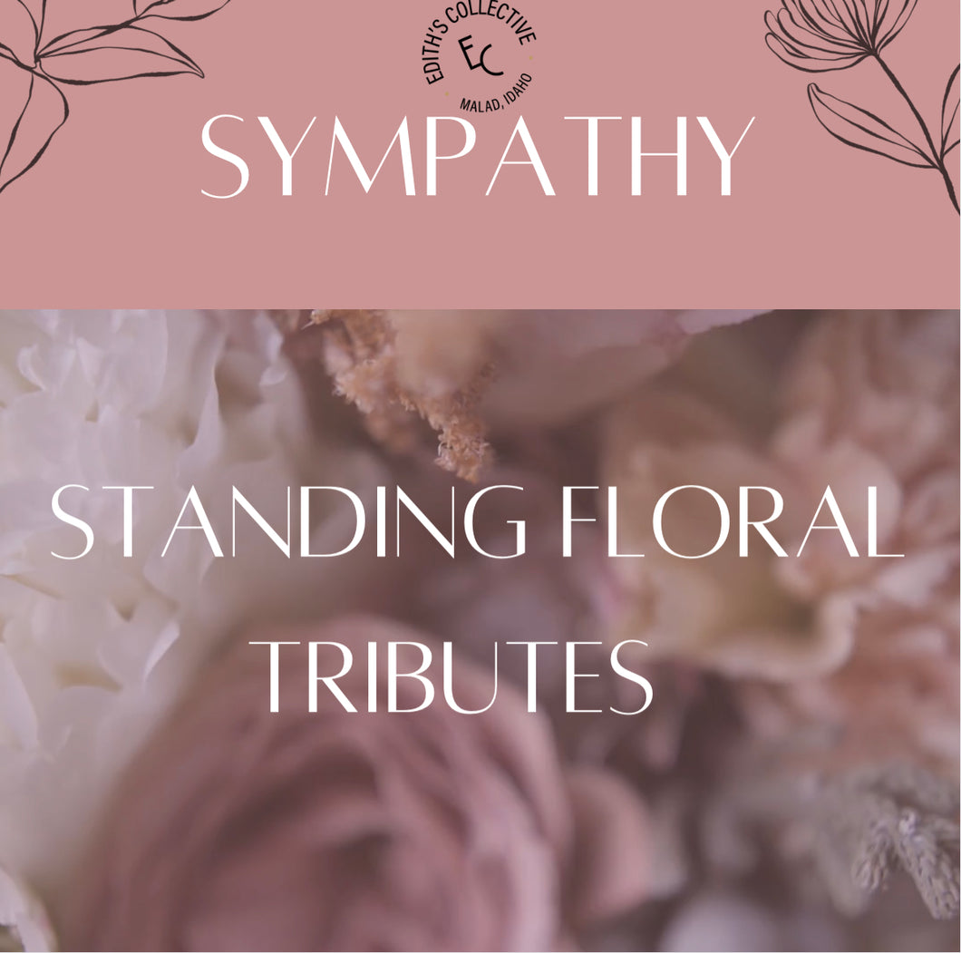 Sympathy Standing Floral Tributes